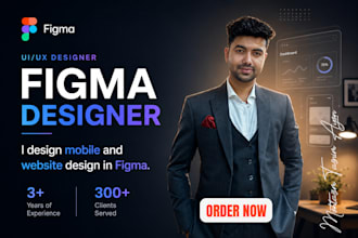 design eyecatchy UI UX for websites and mobile apps in figma