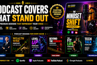 create professional podcast branding and social media kit