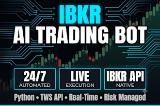 develop interactive brokers ai trading bot using ibkr API