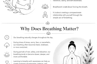 guide a calming signature breathwork for nervous system regulation