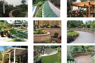 create professional landscape designs and maintenance in uae