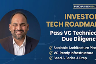 build an investor ready technical product roadmap and architecture