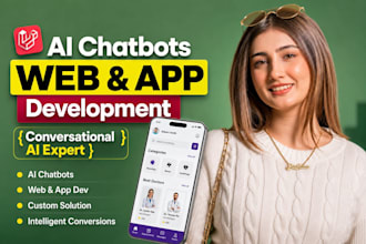 develop ai website,mobile app, saas website development as full stack developer