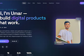 build a modern responsive react mern website