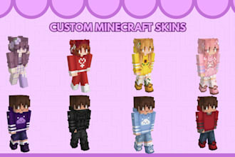 create custom minecraft skin