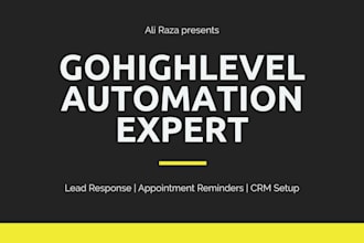 build automation workflows in gohighlevel CRM