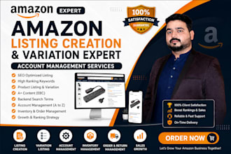 amazon product listing and variation expert