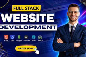 build custom website, fullstack website as full stack web developer