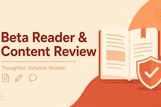 beta reader content review