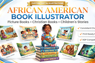 illustrate african american and christian children books