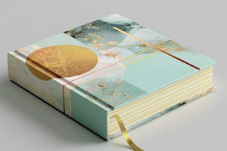 design a unique book cover for ebook, kindle, and print
