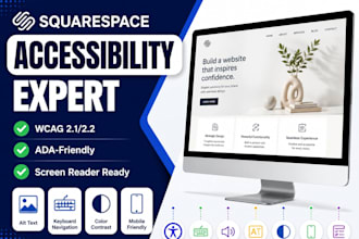 improve your squarespace website accessibility for ada and wcag