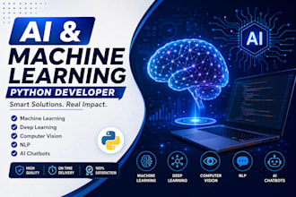 build ai machine learning models and data analysis in python