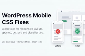 fix wordpress mobile responsive and CSS layout issues