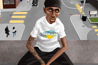 do a custom caricature