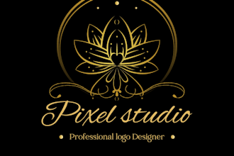 design a modern and professional logo in canva
