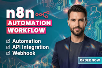 build n8n ai agent, n8n automation, n8n workflow and ai workflow automation