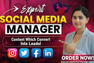 be your social media marketing expert