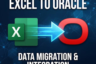 do data migration from excel to oracle database