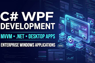build custom wpf desktop applications