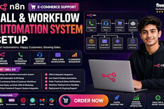build n8n ai survey call workflow feedback automation system setup phone agent