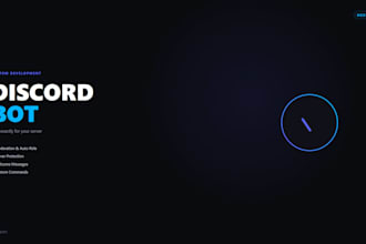 build a discord bot for your server
