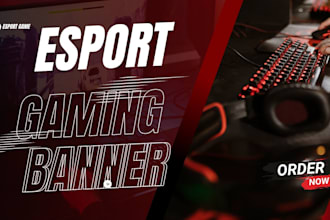 do professional gaming banner, logo and youtube cover