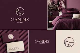 design logo, brand identity and branding kit