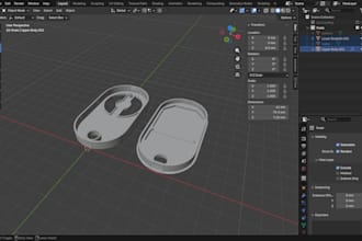 design a 3d printable mechanical part or enclosure