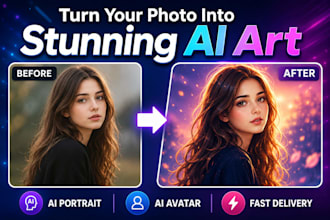 turn your photo into ai astronaut art and ai portrait