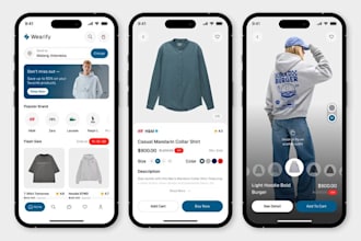 build latest augmented reality ar try on app for ecommerce clothing, eyes glass