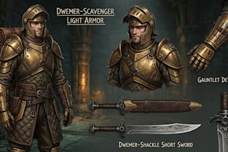 make skyrim mods, fallout 4 mod, custom weapon and armor, custom game assets