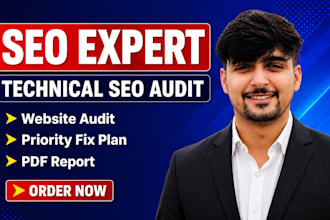 do a technical SEO audit with fixes and report