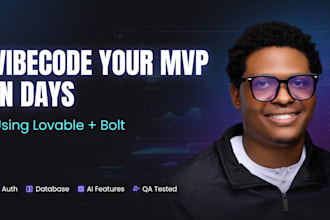 vibecode your website or app mvp using lovable and bolt