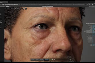 design custom metahuman realistic character unreal engine5, game, daz 3d or film