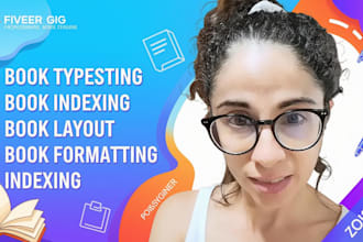 book formatting, layout and book indexing, footnote, clickable toc, indexing