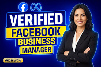 setup and fix verified facebook business manager bm, ads account for meta ads