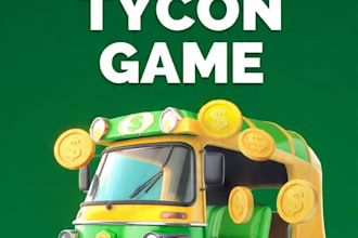 create a pakistani rickshaw tycoon browser game for you