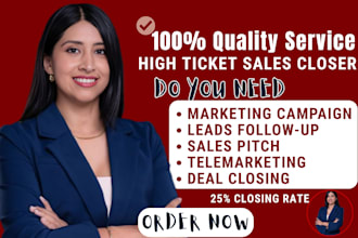 be sales closer, b2b smartlead generation cold email outreach sales rep