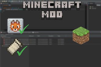 develop a custom minecraft mod for any version