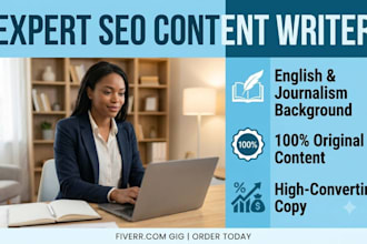 write high converting copy and SEO friendly website content