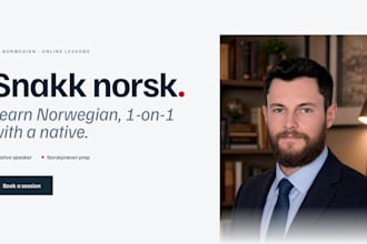 be your norwegian teacher