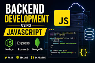 build a secure nodejs express backend rest API with mongodb and jwt
