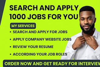 search and apply for jobs on linkedin, indeed, and ziprecruiter