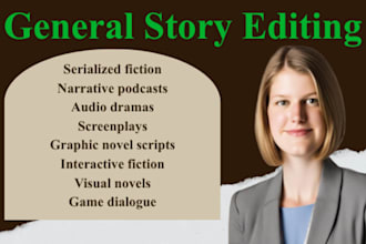 provide general story editing