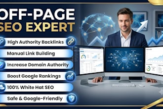 do complete off page SEO to rank your website higher
