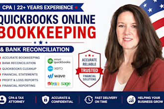 accurate quickbooks online bookkeeping and bank reconciliation