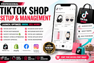 tiktok shop setup tik tok shop manager tiktok dropshipping shopify integration