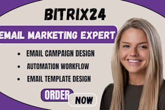 setup bitrix24 crm marketing britrix24 email automation email landing page