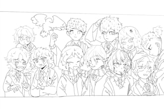 do drawings and sketches